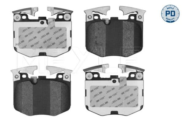set placute frana,frana disc MEYLE -PD: Advanced performance and design. 025 224 2520/PD