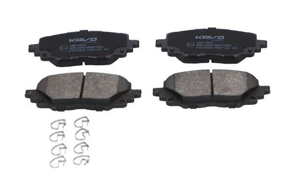 set placute frana,frana disc KAVO PARTS KBP-4576