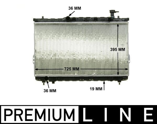 Radiator, racire motor MAHLE BEHR *** PREMIUM LINE *** CR 1297 000P