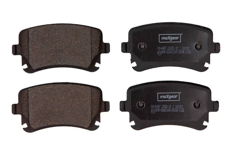 set placute frana,frana disc MAXGEAR 19-0497