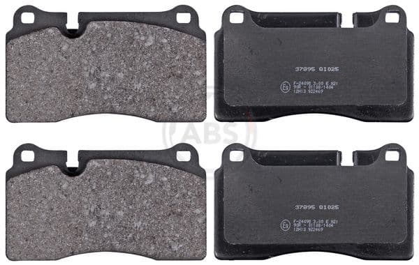 set placute frana,frana disc ABS 37895