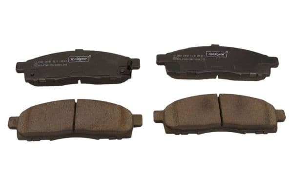set placute frana,frana disc MAXGEAR 19-3160