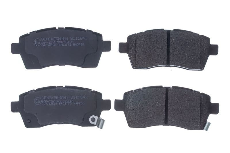 set placute frana,frana disc DENCKERMANN B111642