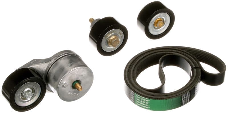 Set curea transmisie cu caneluri GATES FleetRunner™ Micro-V® K018PK2320HD