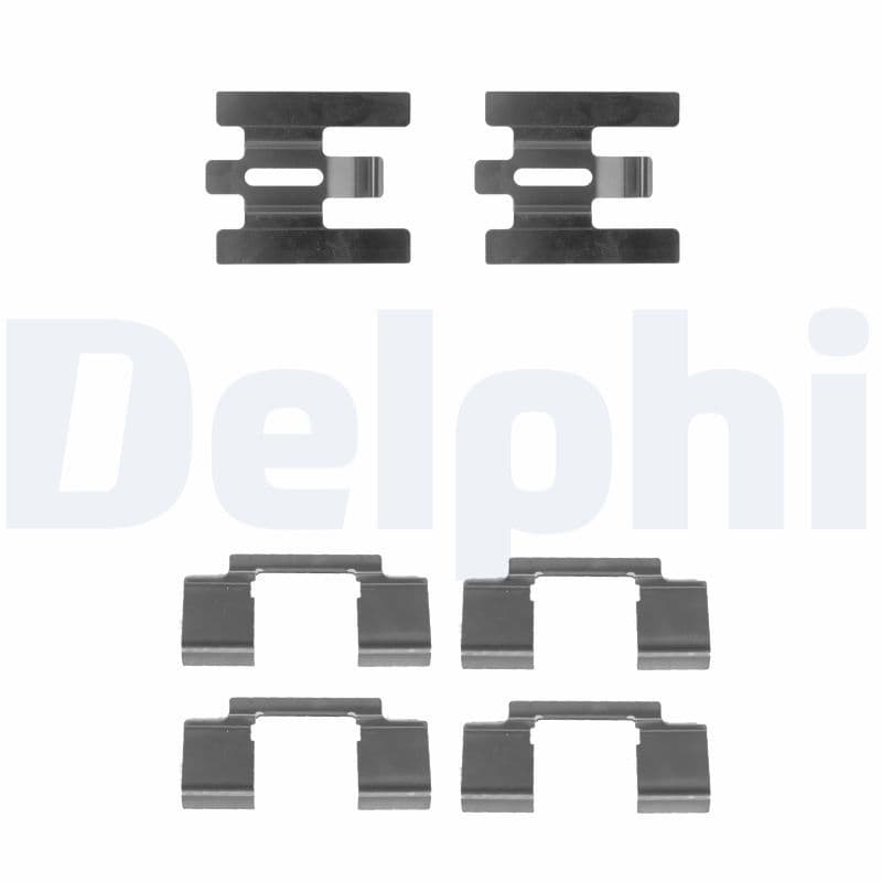 Set accesorii, placute frana DELPHI LX0224