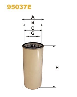 filtru combustibil WIX FILTERS 95037E