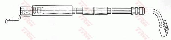 Furtun frana TRW PHD401