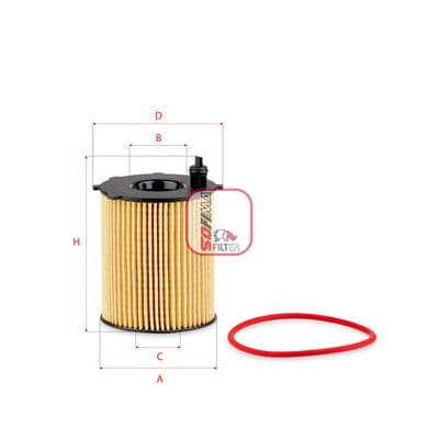 Filtru ulei SOFIMA S 5187 PE