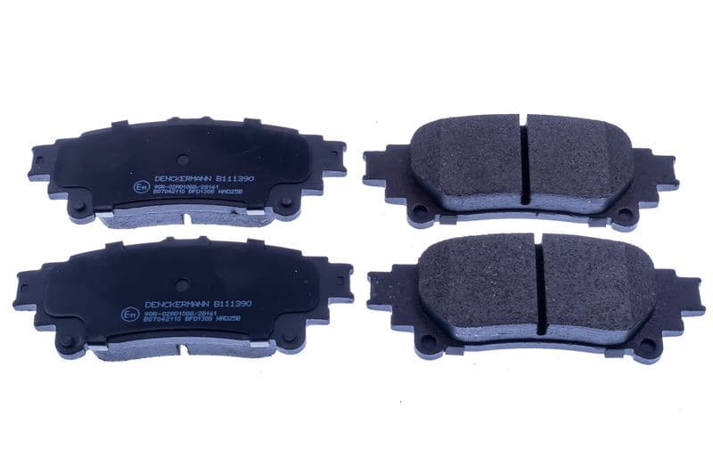 set placute frana,frana disc DENCKERMANN B111390