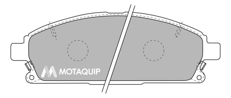 set placute frana,frana disc MOTAQUIP LVXL1085