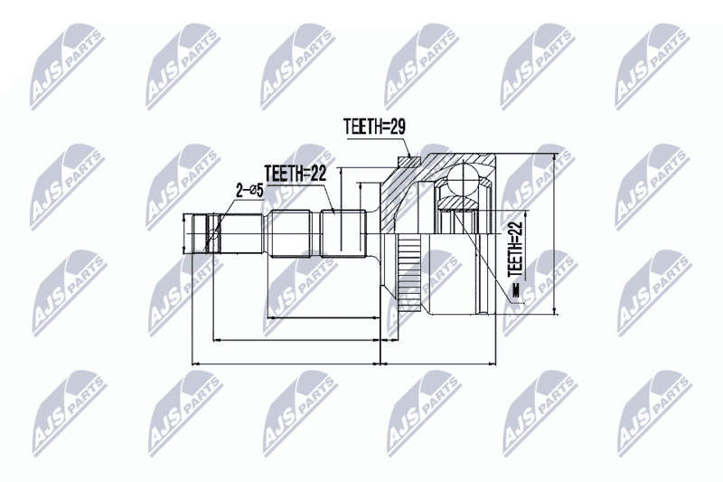 Set articulatie, planetara NTY NPZ-PL-034