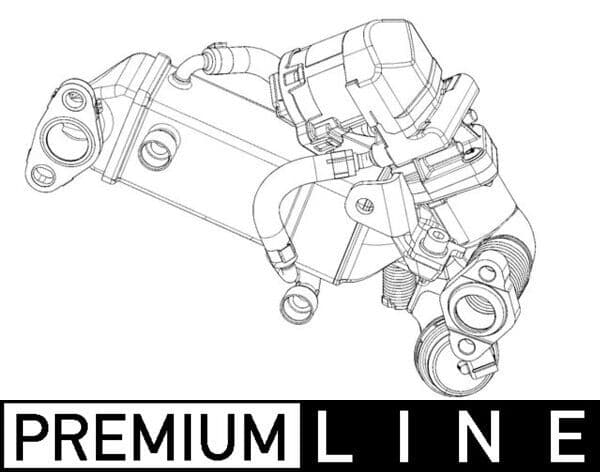 Radiator, recirculare gaze de esapament MAHLE BEHR *** PREMIUM LINE *** CE 10 000P