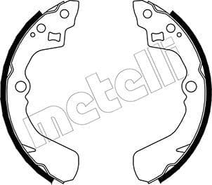 Set saboti frana METELLI 53-0037