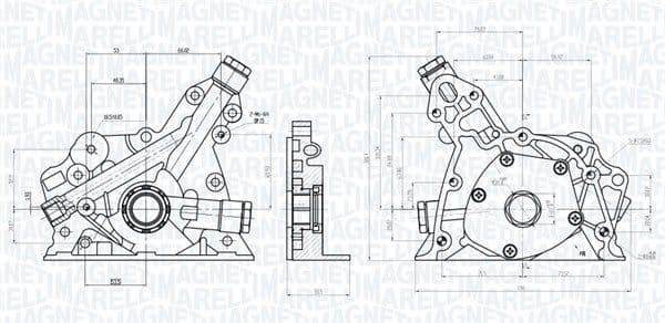 Pompa ulei MAGNETI MARELLI 351516000024