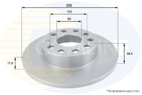 Disc frana COMLINE ADC1448
