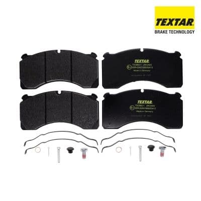 set placute frana,frana disc TEXTAR 2912405