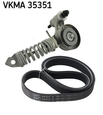 Set curea transmisie cu caneluri SKF VKMA 35351