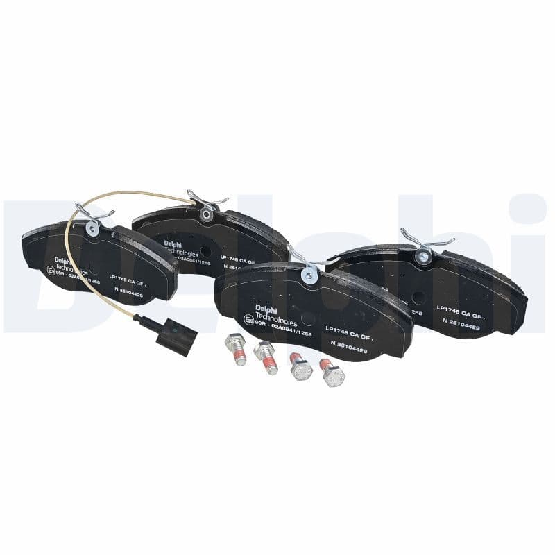 set placute frana,frana disc DELPHI LP1748