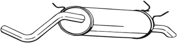 Toba esapament finala BOSAL 279-223