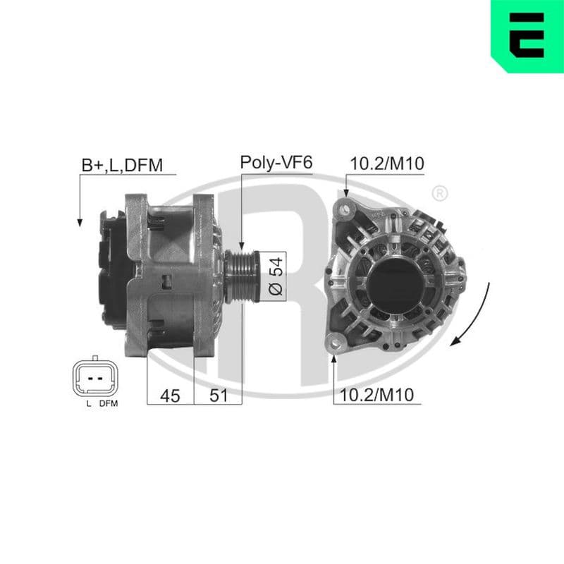 Generator / Alternator ERA 210507A
