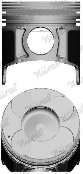 Piston NÜRAL 87-307600-40