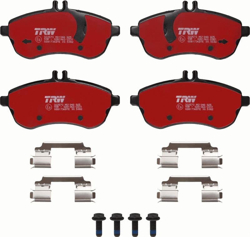 set placute frana,frana disc TRW DTEC COTEC GDB1736DTE