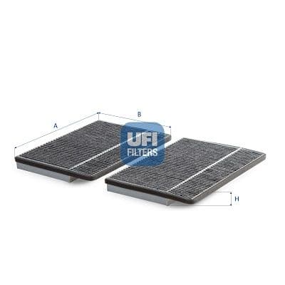 Filtru, aer habitaclu UFI 54.294.00