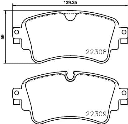 set placute frana,frana disc BREMBO XTRA LINE - Ceramic P85154NX