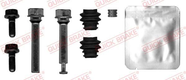 Set bucsi de ghidaj, etrier frana QUICK BRAKE 113-0013X