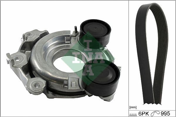 Set curea transmisie cu caneluri Schaeffler INA 529 0563 10