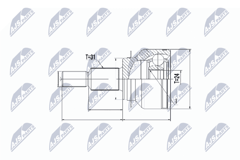 Set articulatie, planetara NTY NPZ-MZ-055