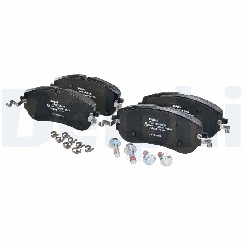 set placute frana,frana disc DELPHI LP3835