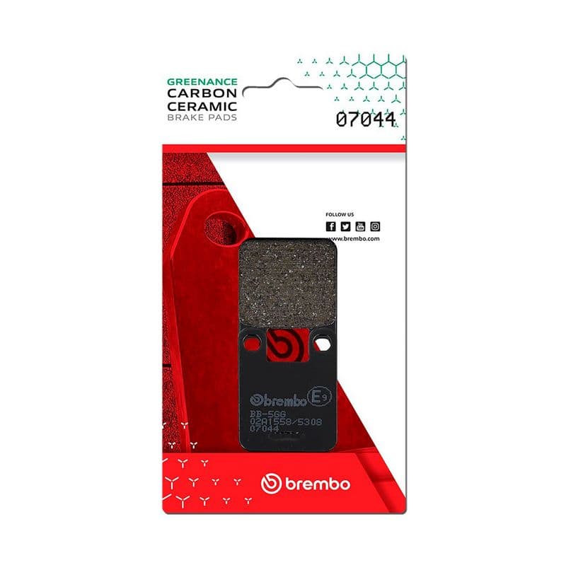 set placute frana,frana disc BREMBO PRIME - CarbonCeramic - CC 07044