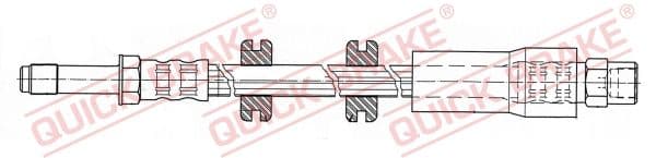 Furtun frana QUICK BRAKE 32.406