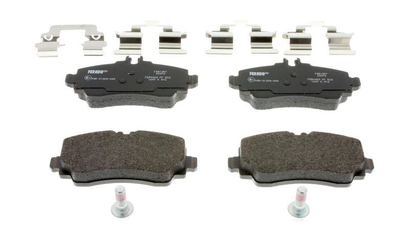 set placute frana,frana disc FERODO PREMIER ECO FRICTION FDB1357
