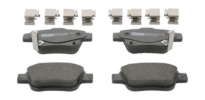 set placute frana,frana disc FERODO PREMIER ECO FRICTION FDB1649