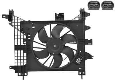 Ventilator, radiator VAN WEZEL 1555748