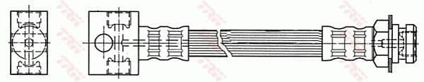 Furtun frana TRW PHA389
