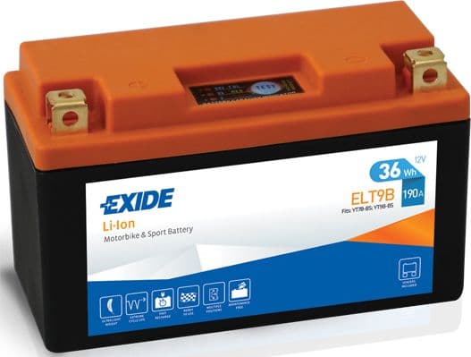 Baterie de pornire EXIDE Li-Ion 3Ah 12V