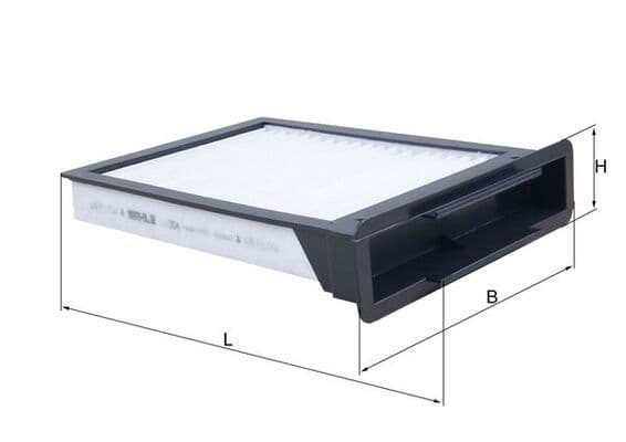Filtru, aer habitaclu KNECHT LA 304