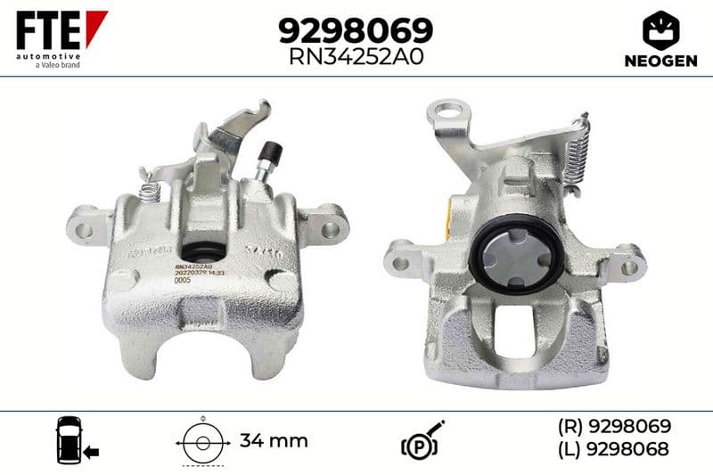 Etrier frana FTE NEOGEN 9298069