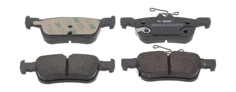 set placute frana,frana disc FERODO PREMIER ECO FRICTION FDB5174