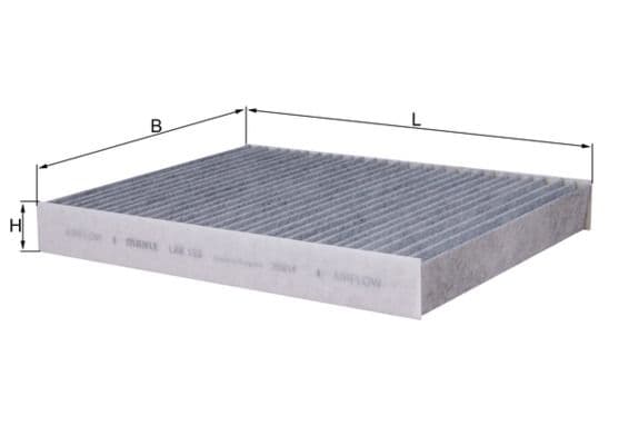 Filtru, aer habitaclu KNECHT LAK 153