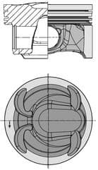 Piston KOLBENSCHMIDT 40315600