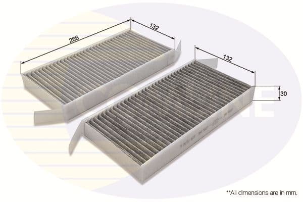 Filtru, aer habitaclu COMLINE EKF277A