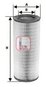 Filtru aer SOFIMA S 7397 A