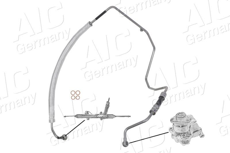 Furtun hidraulic, sistem de directie AIC Calitatea originală 57192
