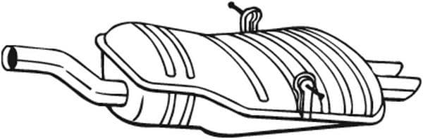 Toba esapament finala BOSAL 247-191