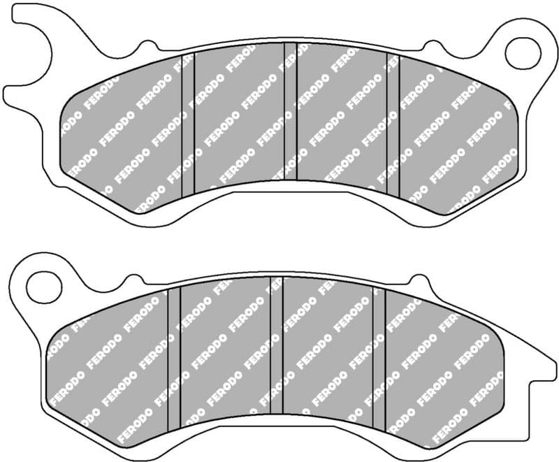 set placute frana,frana disc FERODO FDB2256EF