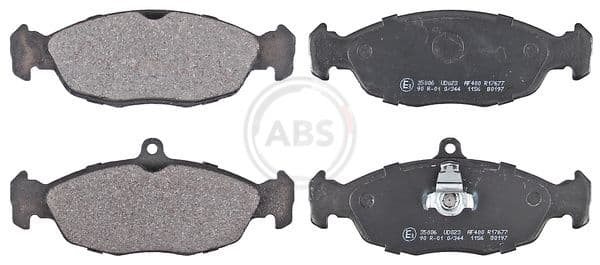 set placute frana,frana disc ABS 35006